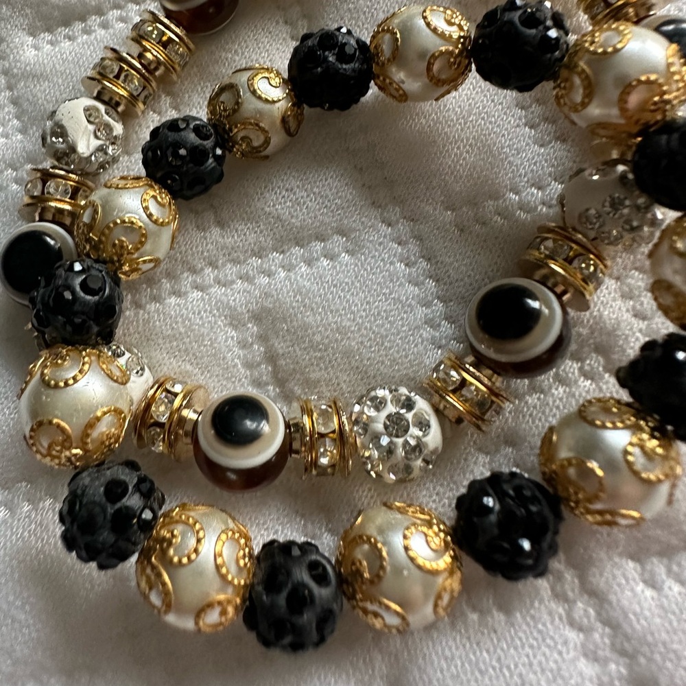 Stretchy Statement Pieces Fun Bracelets - image 3